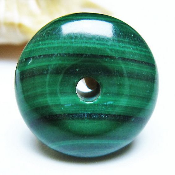 マラカイト 平安扣 [t19-3812]