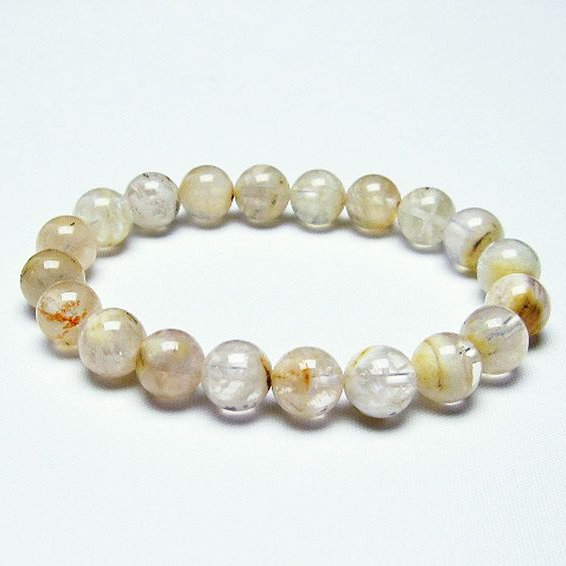 セリサイト イン クォーツ ブレスレット 10mm [T190-1290]