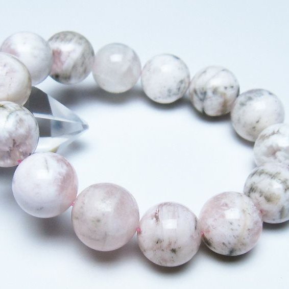 セリサイト イン クォーツ ブレスレット 16mm [t190-1747]