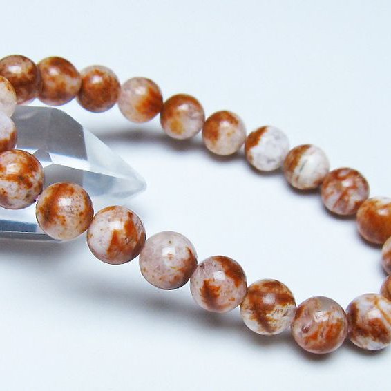 セリサイト イン クォーツ ブレスレット 9mm [t190-1818]