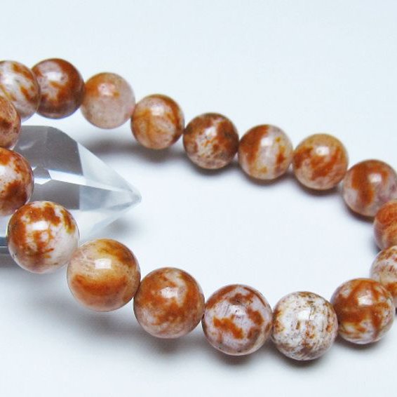 セリサイト イン クォーツ ブレスレット 11mm [t190-1824]