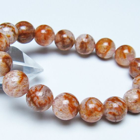 セリサイト イン クォーツ ブレスレット 12mm [t190-1825]