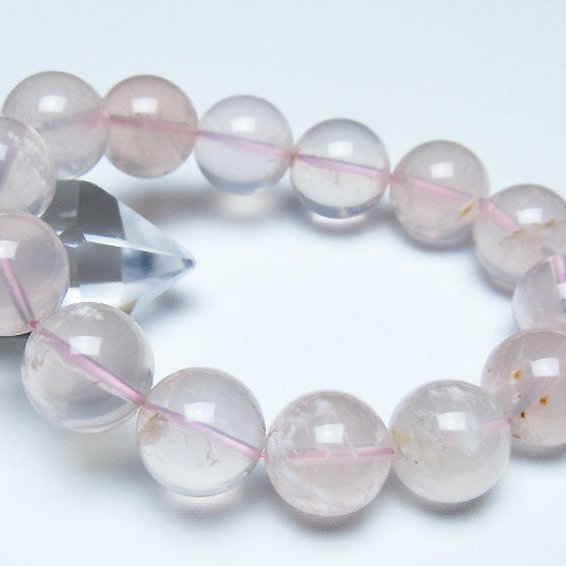 セリサイト イン クォーツ ブレスレット 16mm [t190-1858]