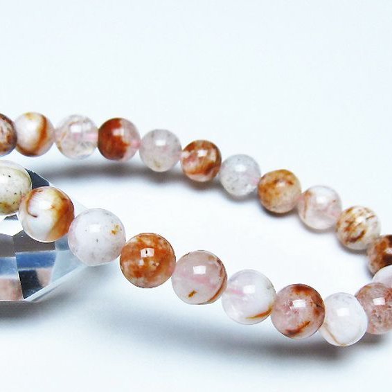 セリサイト イン クォーツ ブレスレット 8mm [t190-1910]