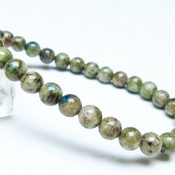 K2ストーン アズライト イン グラナイト ブレスレット 6mm [T193-3781]