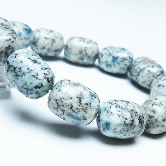 K2ストーン アズライト イン グラナイト ブレスレット [T193-3999]