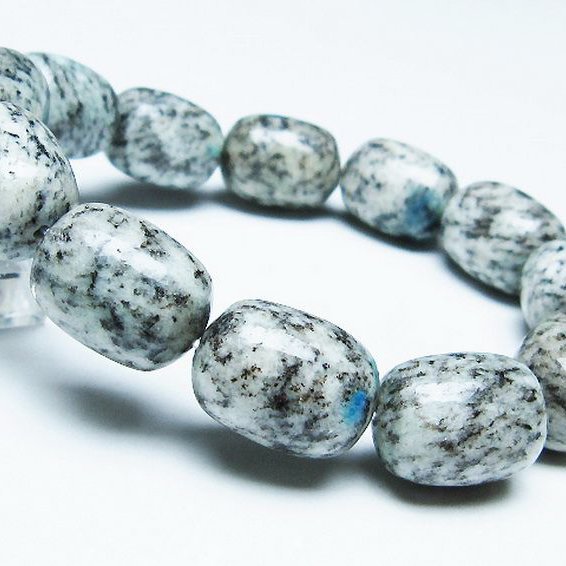 K2ストーン アズライト イン グラナイト ブレスレット [t193-4000]