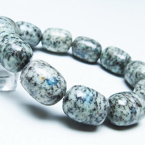 K2ストーン アズライト イン グラナイト ブレスレット [t193-4010]