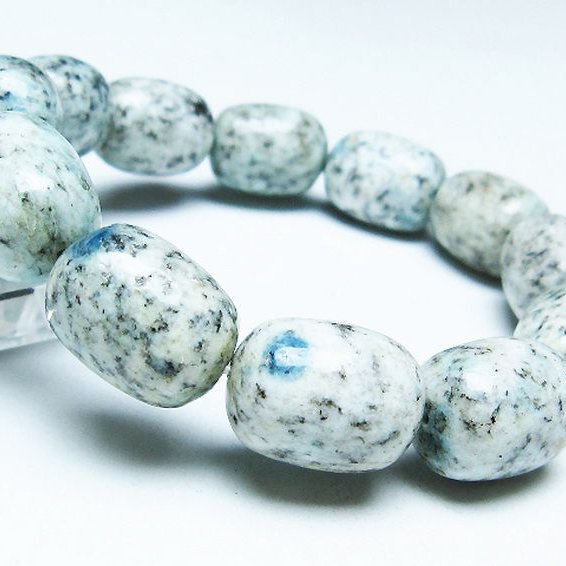 K2ストーン アズライト イン グラナイト ブレスレット [t193-4014]