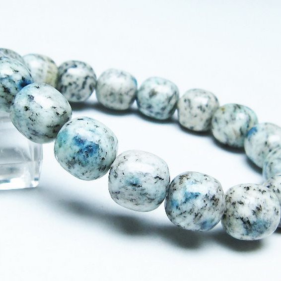 K2ストーン アズライト イン グラナイト ブレスレット [t193-4045]