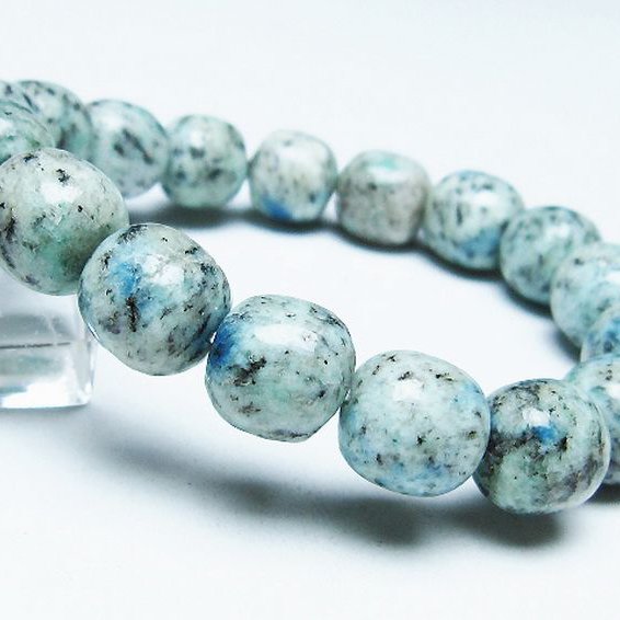 K2ストーン アズライト イン グラナイト ブレスレット [T193-4049]