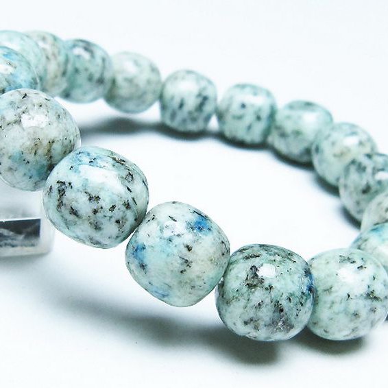 K2ストーン アズライト イン グラナイト ブレスレット [t193-4051]