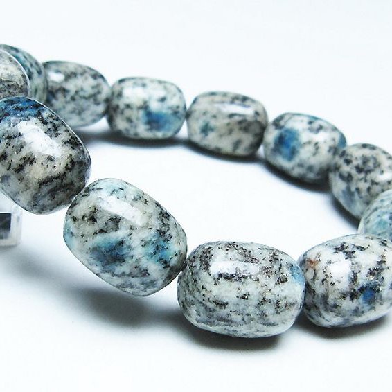 K2ストーン アズライト イン グラナイト ブレスレット [t193-4060]