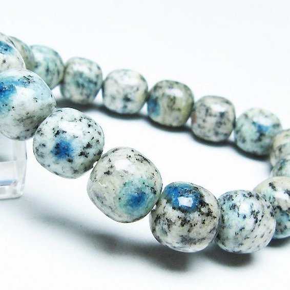 K2ストーン アズライト イン グラナイト ブレスレット [t193-4082]