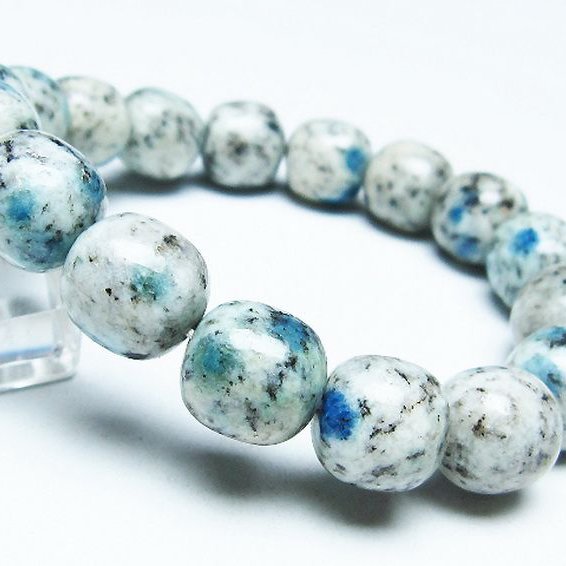 K2ストーン アズライト イン グラナイト ブレスレット [t193-4083]