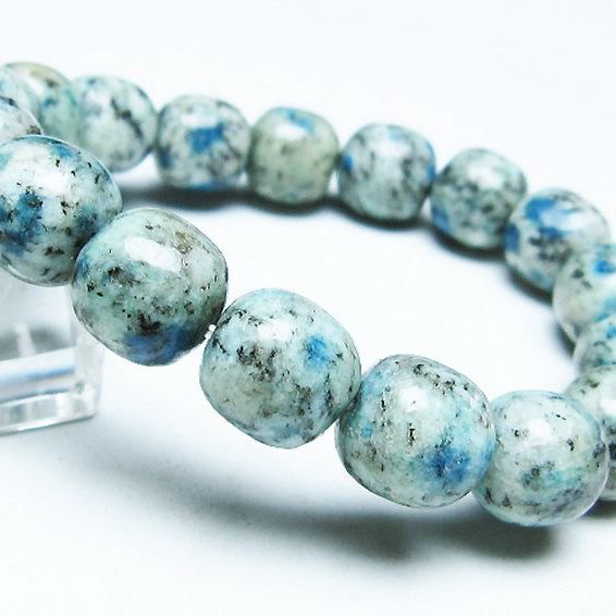 K2ストーン アズライト イン グラナイト ブレスレット [T193-4085]