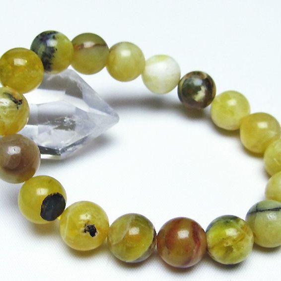 オパール ブレスレット 12mm [t196-3804]