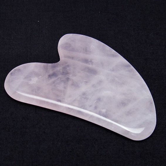ローズクォーツフェイスマッサージプレート[T197-1241]