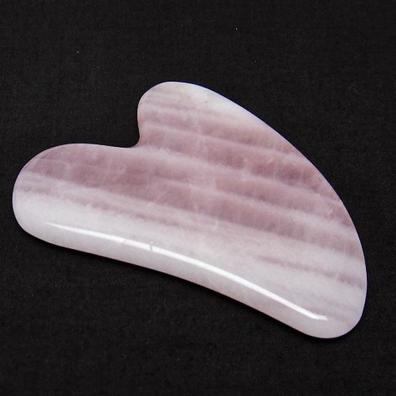 ローズクォーツフェイスマッサージプレート[T197-1246]