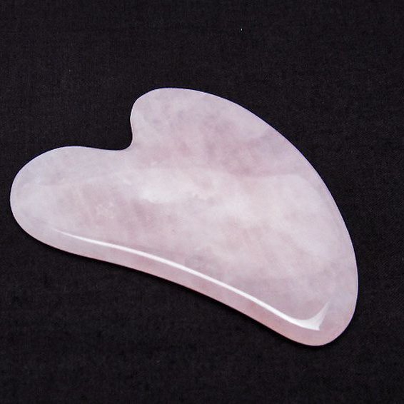 ローズクォーツフェイスマッサージプレート[T197-1254]