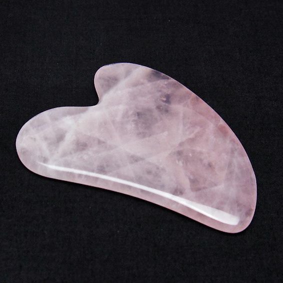 ローズクォーツフェイスマッサージプレート[T197-1264]
