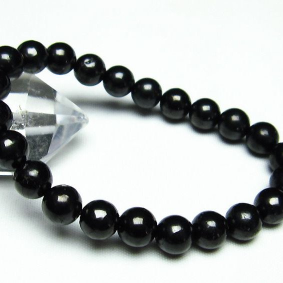 シュンガイト ブレスレット 8mm [T20-6343]