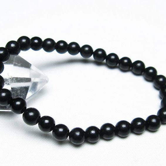 シュンガイト ブレスレット 6mm [T20-6634]