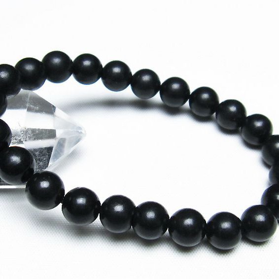 シュンガイト ブレスレット 8mm [T20-6656]
