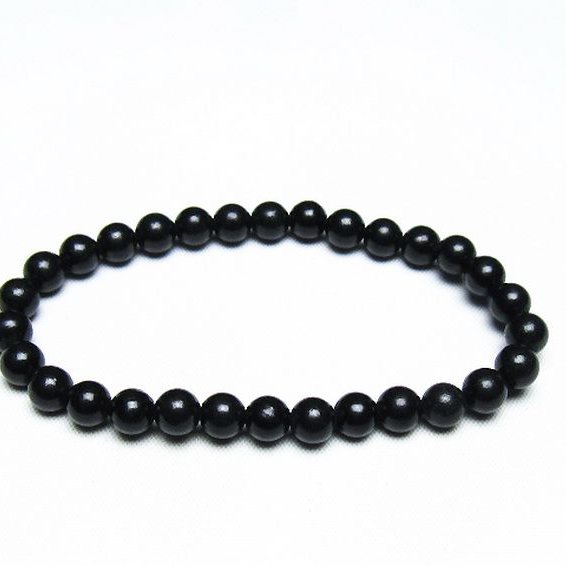 シュンガイト ブレスレット 6mm [T20-6907]