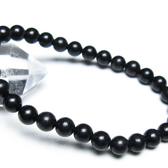 シュンガイト ブレスレット 6mm [T20-6914]