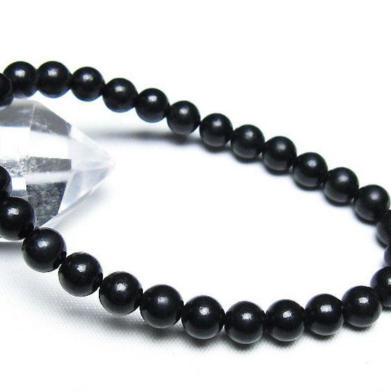 シュンガイト ブレスレット 6mm [T20-6927]