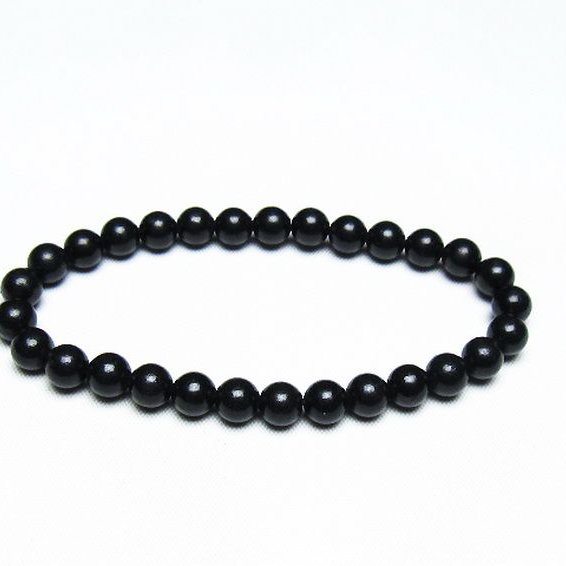シュンガイト ブレスレット 6mm [T20-6933]