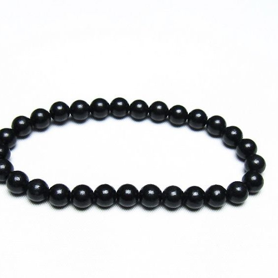 シュンガイト ブレスレット 6mm [T20-6952]