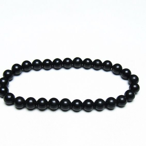 シュンガイト ブレスレット 6mm [T20-6956]