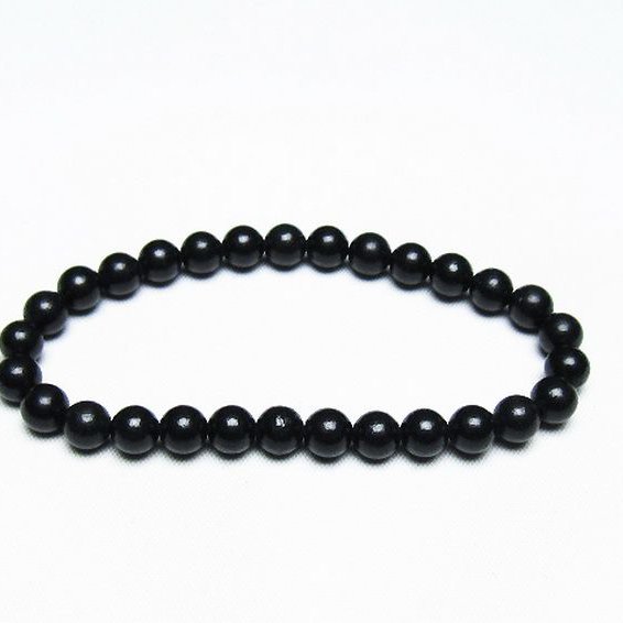 シュンガイト ブレスレット 6mm [T20-6957]