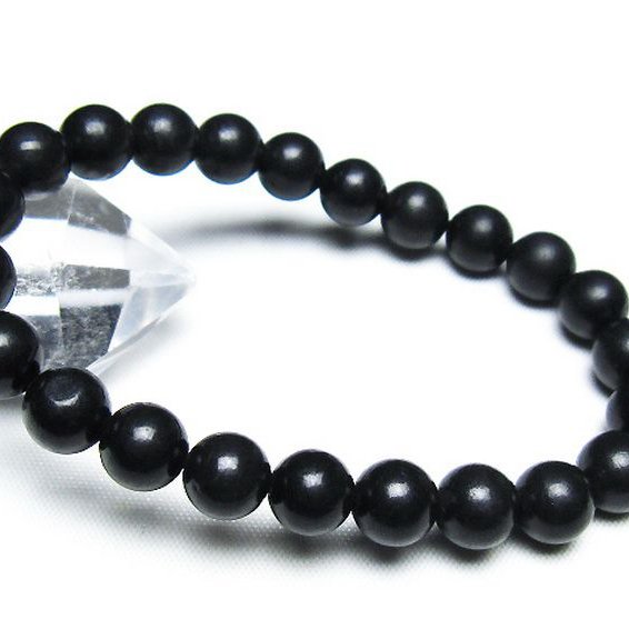 シュンガイト ブレスレット 8mm [T20-6970]