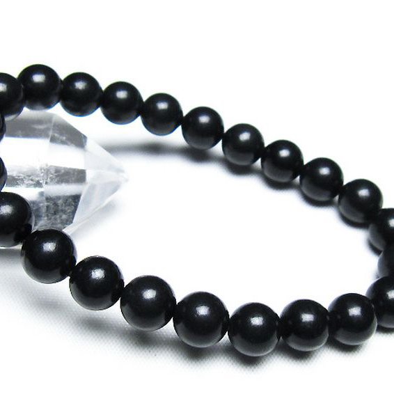 シュンガイト ブレスレット 8mm [t20-6985]