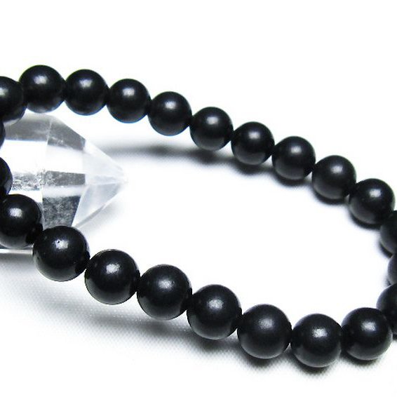 シュンガイト ブレスレット 8mm [T20-7020]