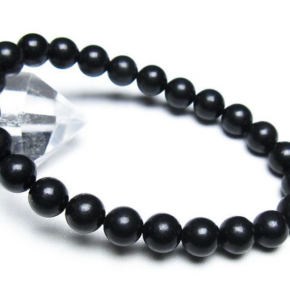 シュンガイト ブレスレット 8mm [T20-7027]
