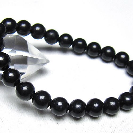 シュンガイト ブレスレット 8mm [t20-7113]