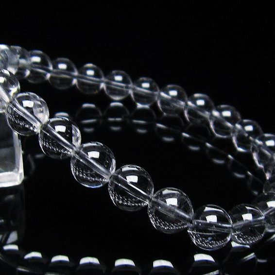 放射プラチナルチル ブレスレット 8mm [T205-4207]