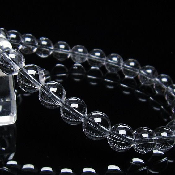 放射プラチナルチル ブレスレット 8mm [T205-4235]