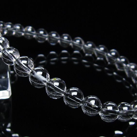 放射プラチナルチル ブレスレット 6mm [T205-4280]