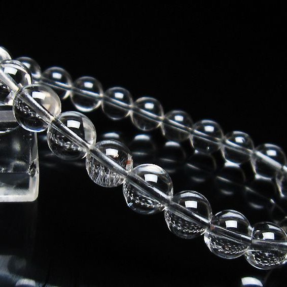 放射プラチナルチル ブレスレット 8mm [T205-4466]