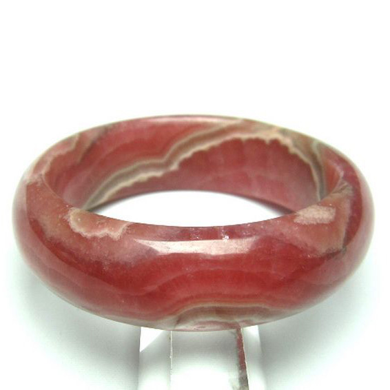 インカローズ ロードクロサイト バングル 46mm [T207-1121]