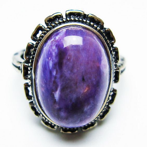 チャロアイト 指輪 (13号)[T210-2821]