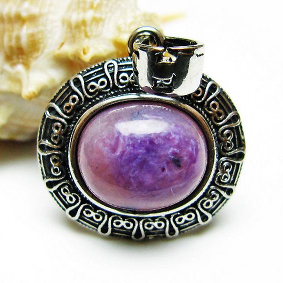 チャロアイト ペンダント [T210-2944]