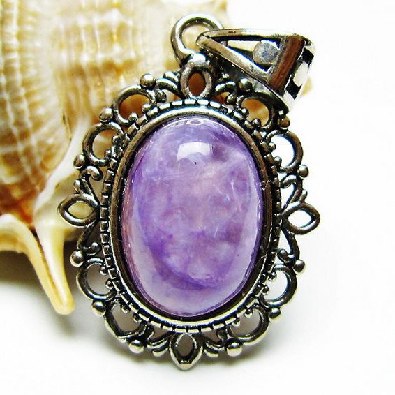 チャロアイト ペンダント [T210-2953]