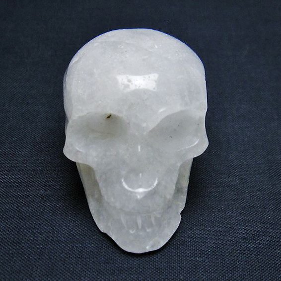 ヒマラヤ水晶 ドクロ[T215-3666]