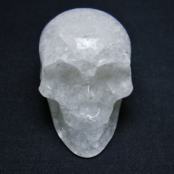 ヒマラヤ水晶 ドクロ[T215-3678]